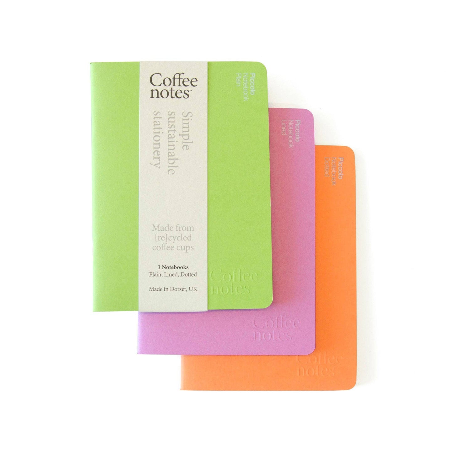 Coffee Notes A6 Stitched Notebooks