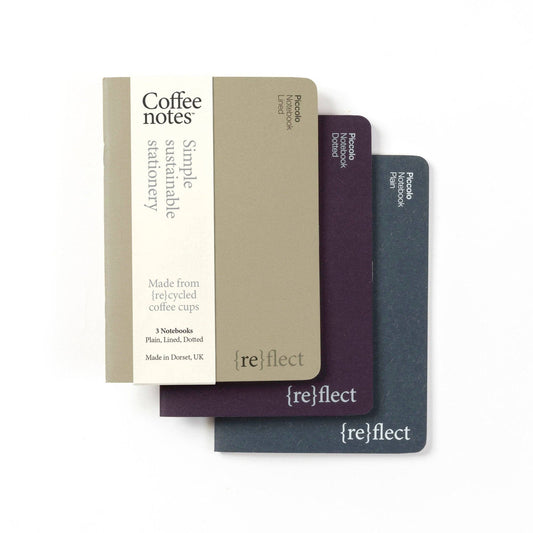Coffee Notes A6 Stitched Notebooks