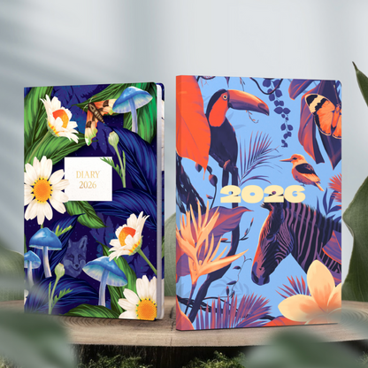 Down the Garden Path - A5 Week-to-View Mid/Academic Year Diary Planner 2025-2026