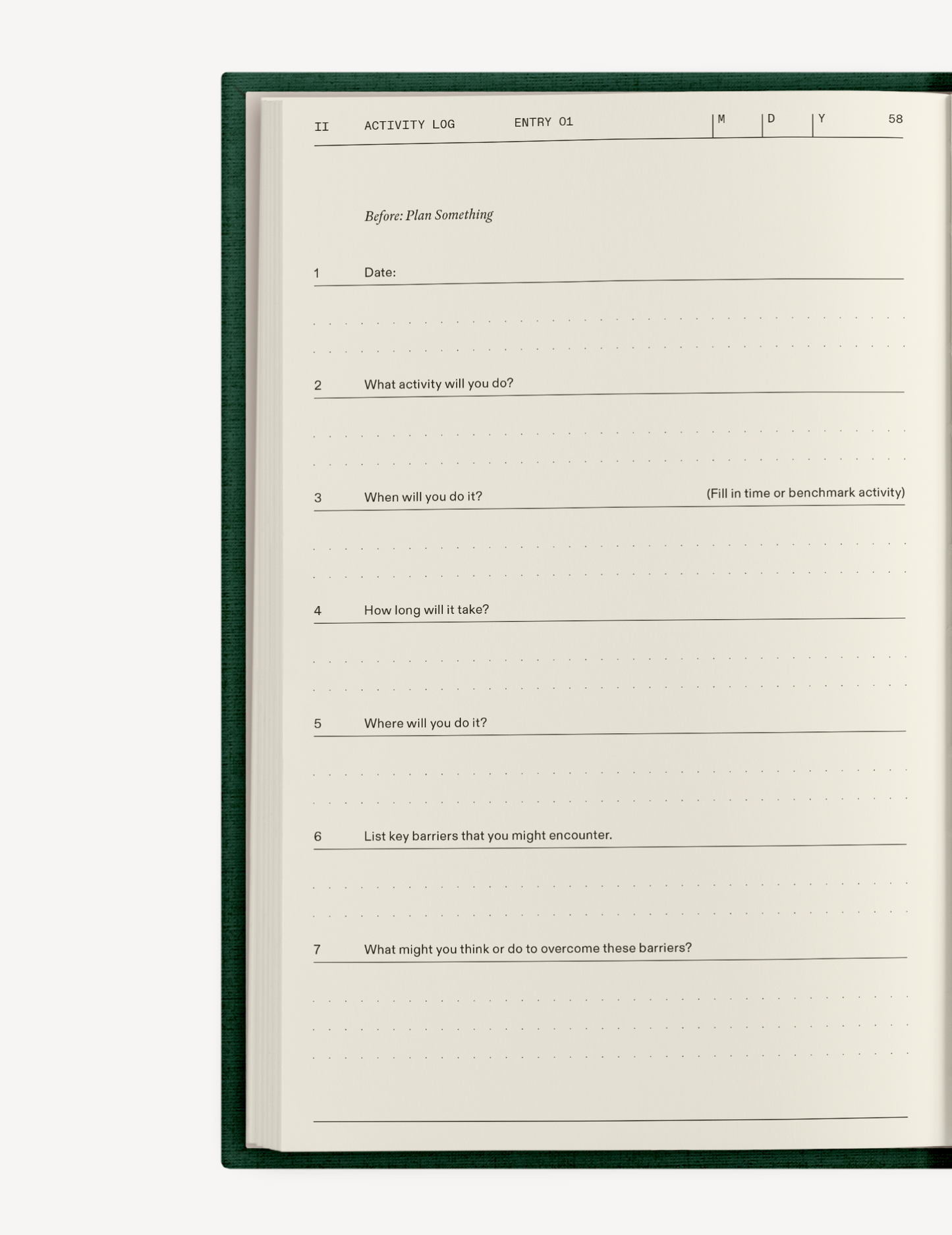 The Field Guide for Depression