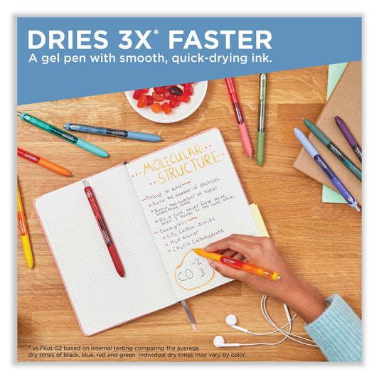 Paper Mate InkJoy Gel Pen, Medium 0.7 mm, Assorted Ink and Barrel Colors, 22 Pack