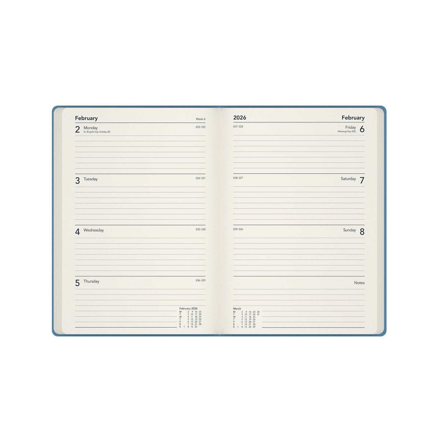Legacy - A5 Week-to-View Mid/Academic Year Planner 2025-2026