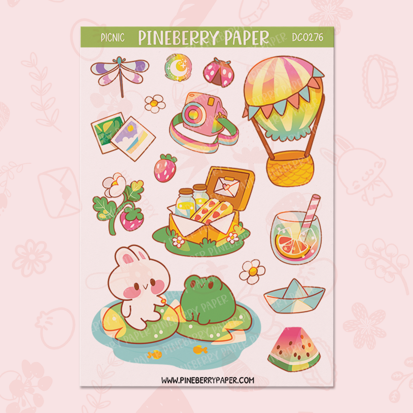Picnic Sticker Sheet