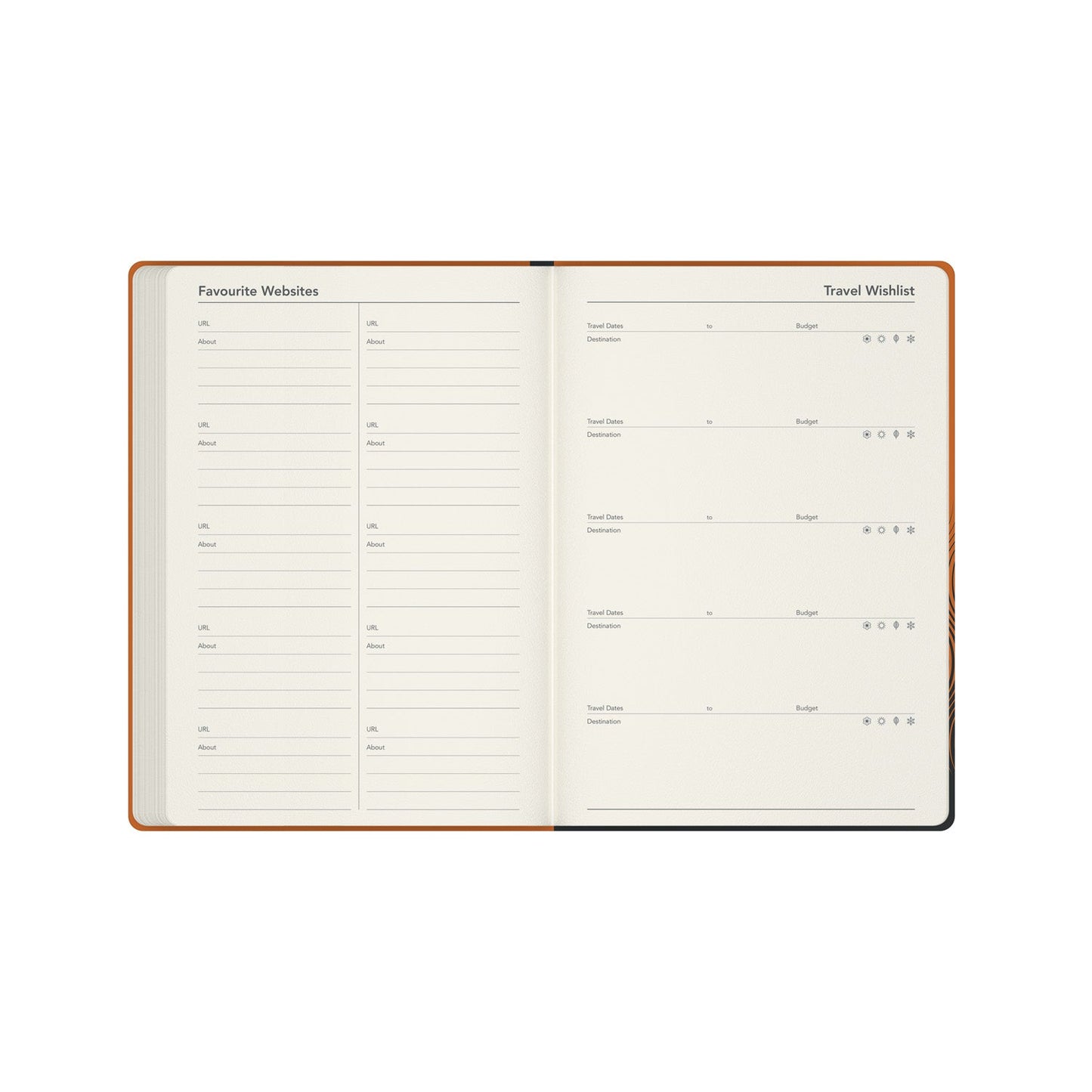 Balance -A5 Week-to-View Mid/Academic Year Diary Planner 2025-2026