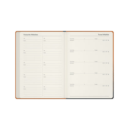 Balance -A5 Week-to-View Mid/Academic Year Diary Planner 2025-2026