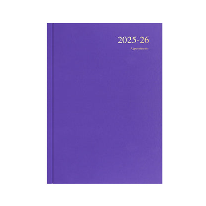 Essentials - A4 Day-to-Page with Appointments Mid/Academic Year Diary Planner 2025-2026