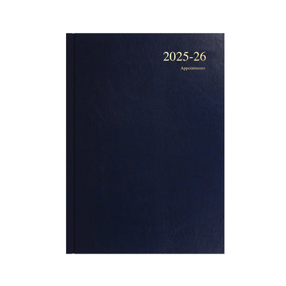 Essentials - A4 Week-to-View with Appointments Mid/Academic Year Diary Planner 2025-2026