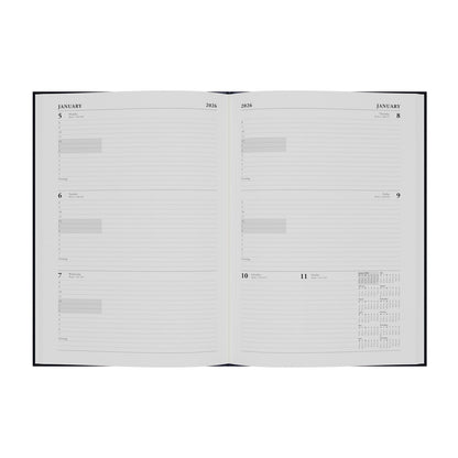 Essentials - A4 Week-to-View with Appointments Mid/Academic Year Diary Planner 2025-2026