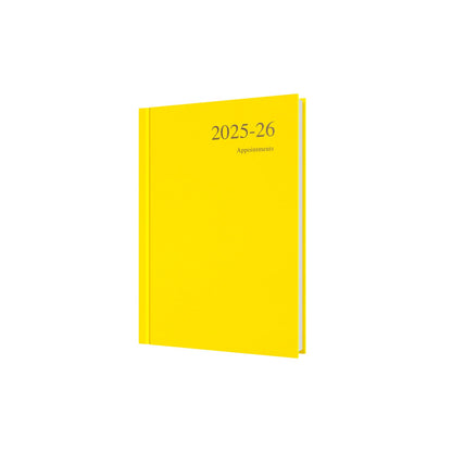 Essentials - A5 Day-to-Page with Appointments Mid/Academic Year Diary Planner, July 2025 - July 2026