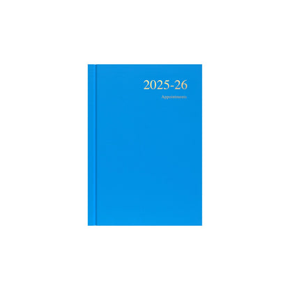 Essentials - A5 Day-to-Page with Appointments Mid/Academic Year Diary Planner, July 2025 - July 2026