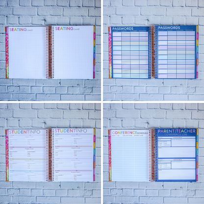 Pencil Bow - Teacher Planner