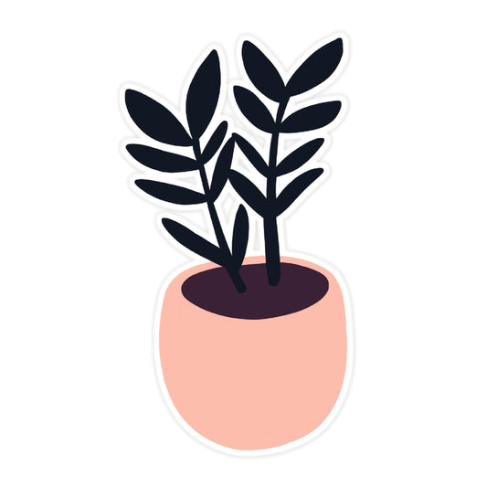 Raven ZZ Plant Sticker
