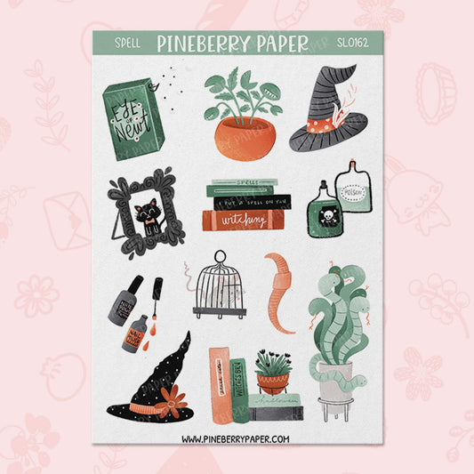 Spell Sticker Sheet