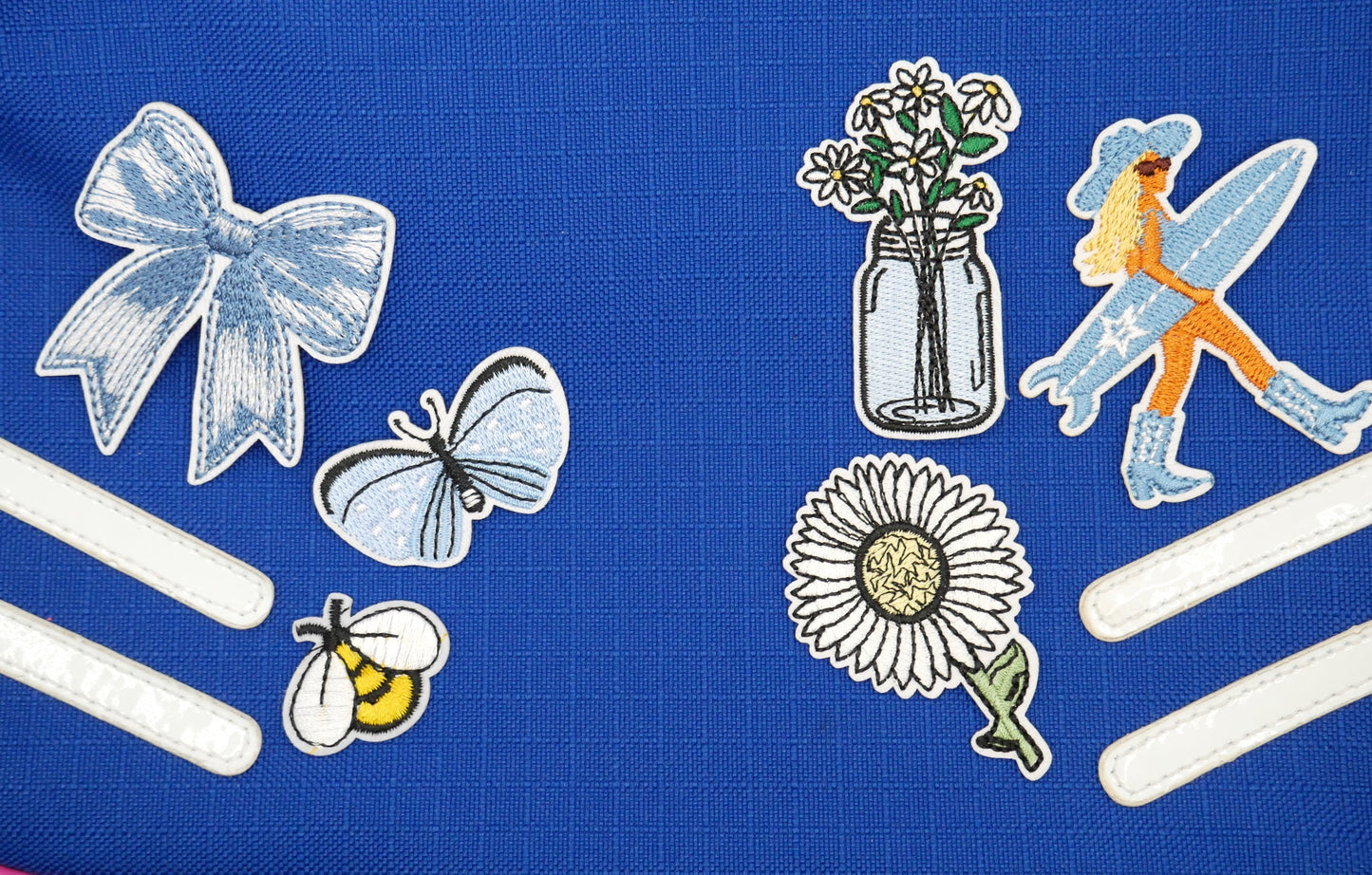 Coastal Cowgirl Iron-On Embroidered Patch Pack (Set of 5)