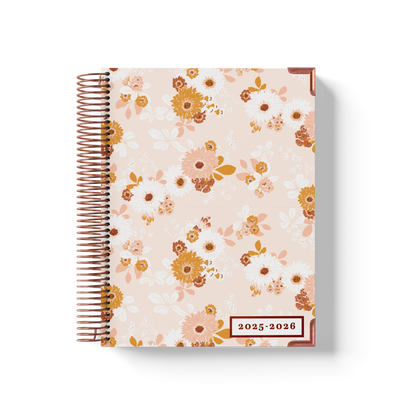 Color Me Flowers - Teacher Planner