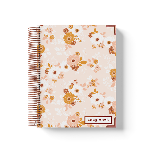 Color Me Flowers - Teacher Planner