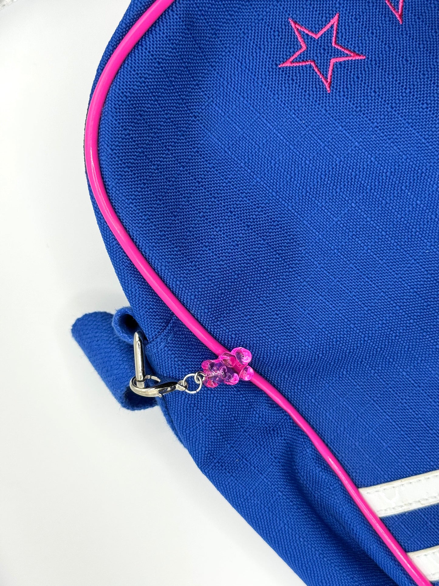 Neon Gummy Bear Keychain and Bag Charm