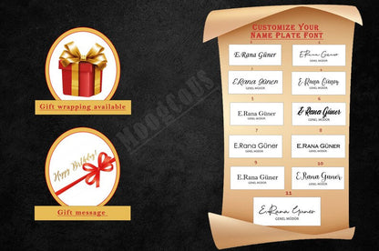 MOOG Leather Desk Set - Single Document Tray- Brown - 10 PCS