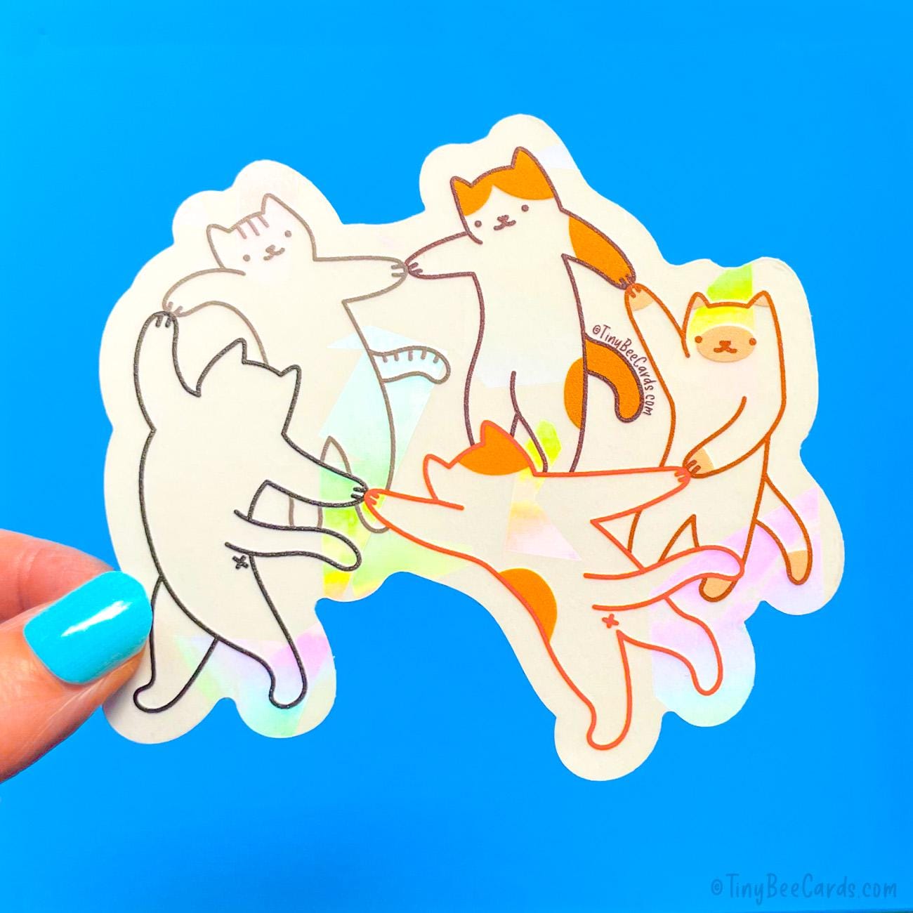 Matisse The Dance Cats Classic Art Suncatcher Decal