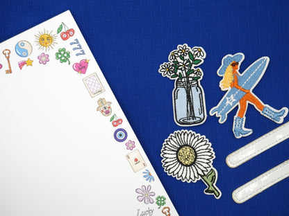 Coastal Cowgirl Iron-On Embroidered Patch Pack (Set of 5)