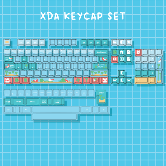 PREORDER Marimo Shrimp Keycaps